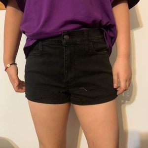 Hollister short short high rise.